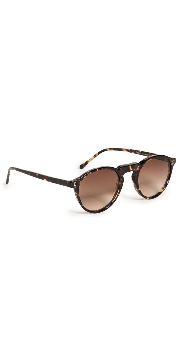 Illesteva Capri Star Tortoise Sunglasses Star Tortoise w/ Brown Grad
