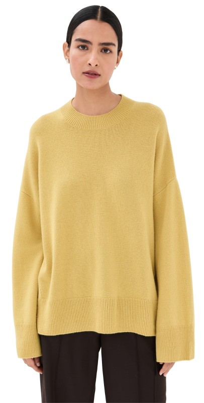 Le Kasha Cashmere Norway Sweater Yellow