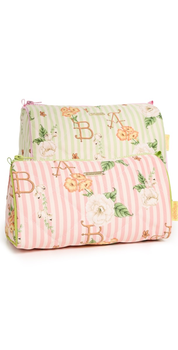 Agua Bendita Medium and Large Beauty Bag Set Mult