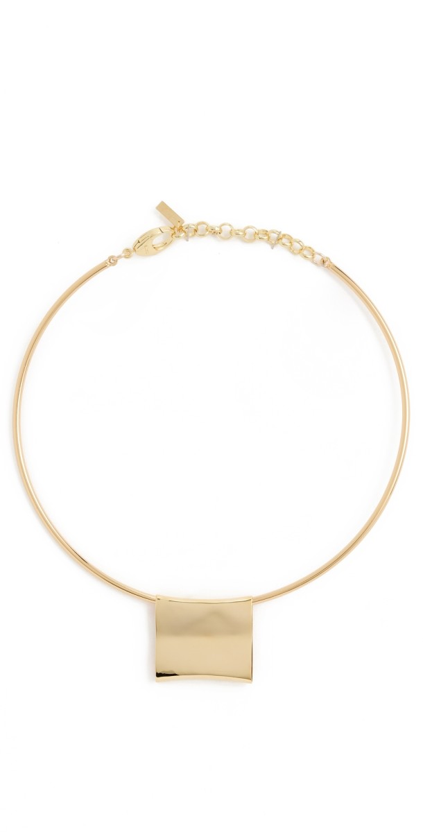 Eliou Carre Necklace Gold Plated