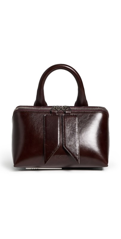 The Attico Friday Mini Bag Dark Brow