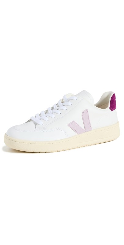 Veja V-12 Sneakers Extra-White_Parme_Magenta
