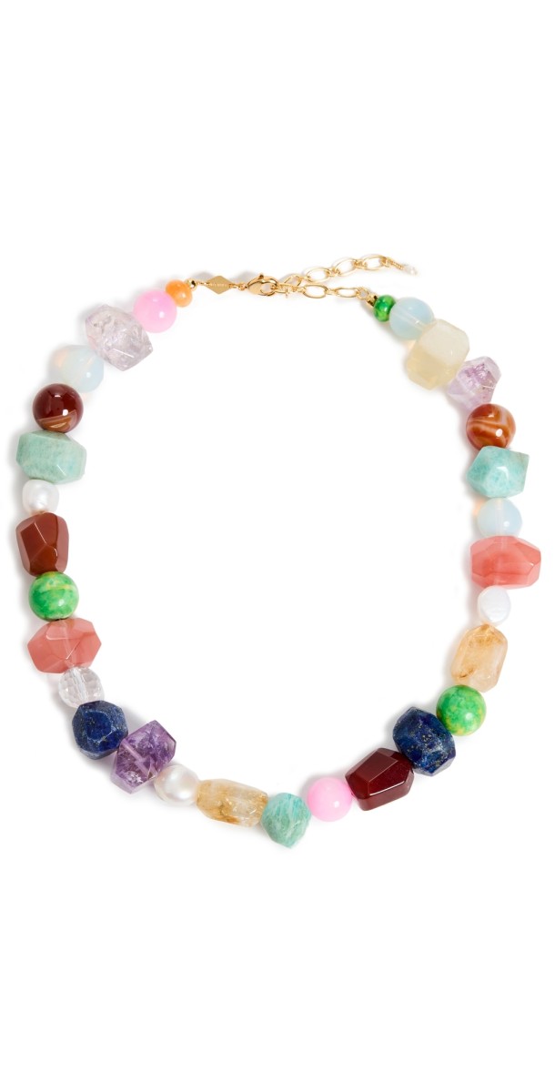 Anni Lu Rock My World Necklace Gold