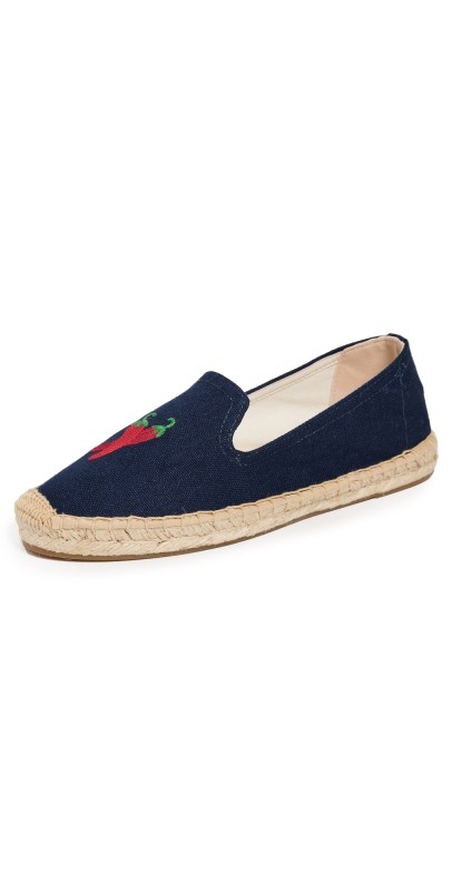 Soludos The Smoking Espadrilles Armada Blue/Chili