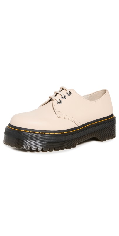 Dr. Martens 1461 Quad II Loafers Parchment Beige Pisa