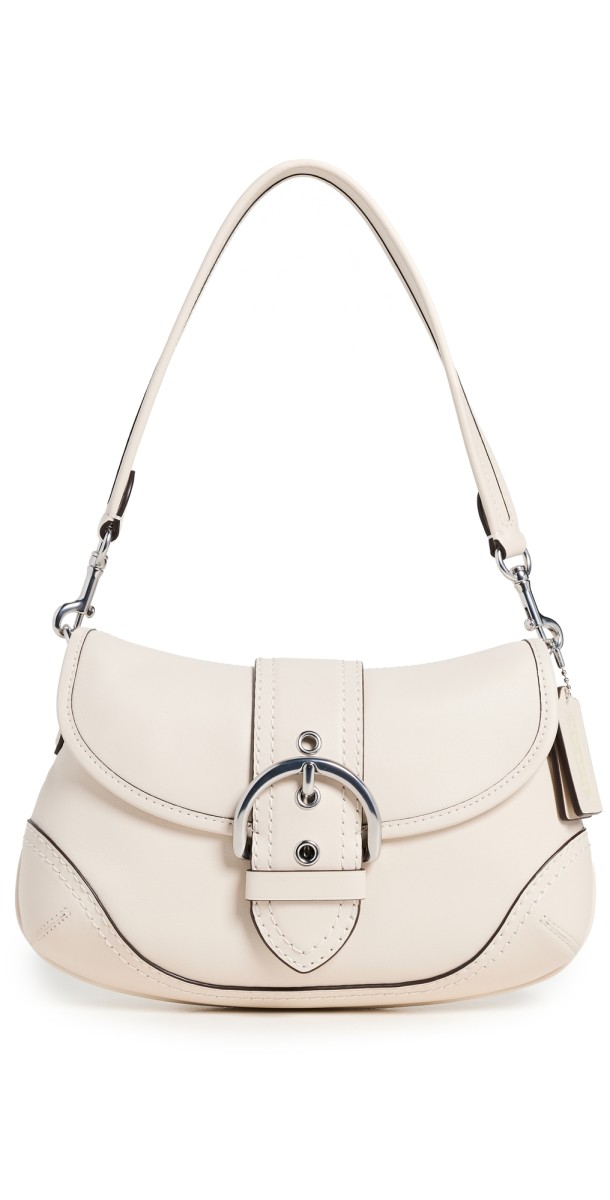 Coach Regenerative Glovetanned Soho Bag LH/Chalk
