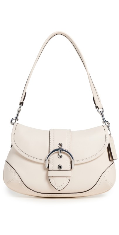 Coach Regenerative Glovetanned Soho Bag LH/Chalk