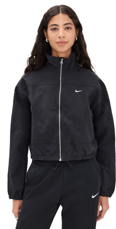 Nike Windrunner Loose UV Woven Full-Zip Jacket Black/White