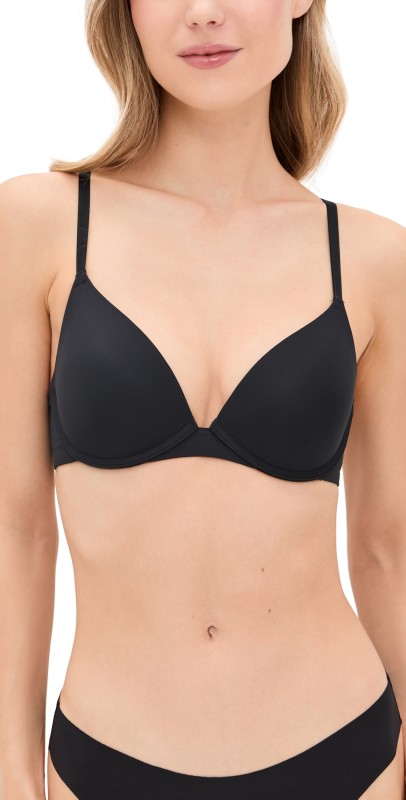 Skarlett Blue Breathless Multi-Way Push-Up Bra Black