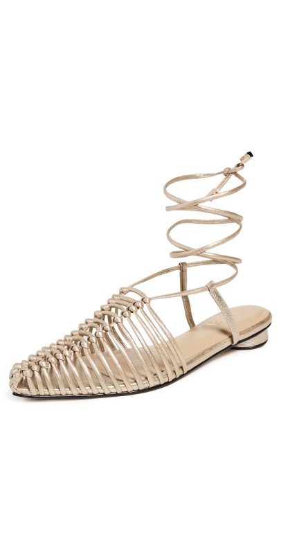 ALTA Letha Gold Sandals Gold