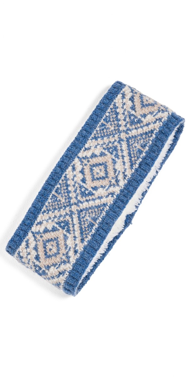 Faherty Faherty x B. Yellow Tail Winter Solstice Headband 401 Indigo