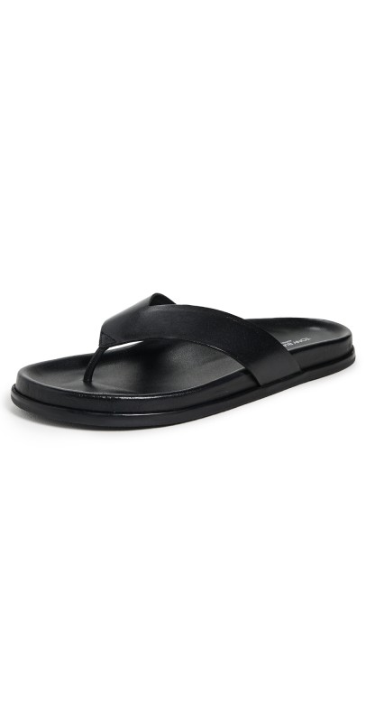 Tony Bianco Loop Sandals Black