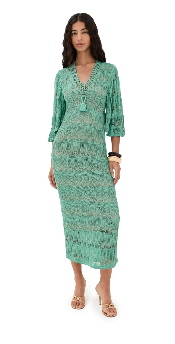 Figue Allison Dress Misty Green