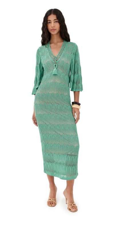 Figue Allison Dress Misty Green