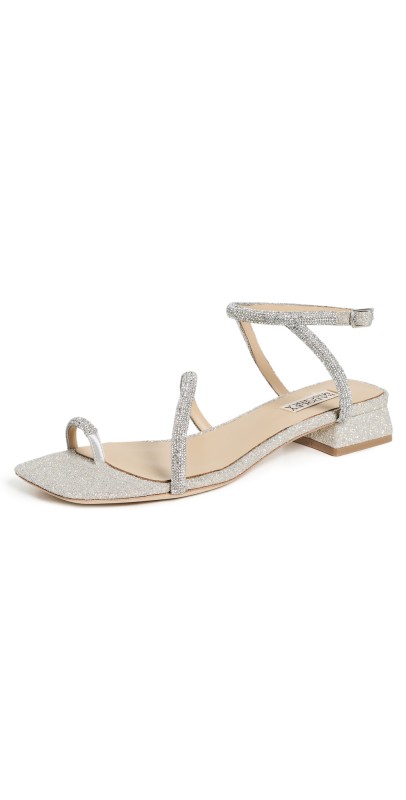 Badgley Mischka Dakotah Sandals Silver
