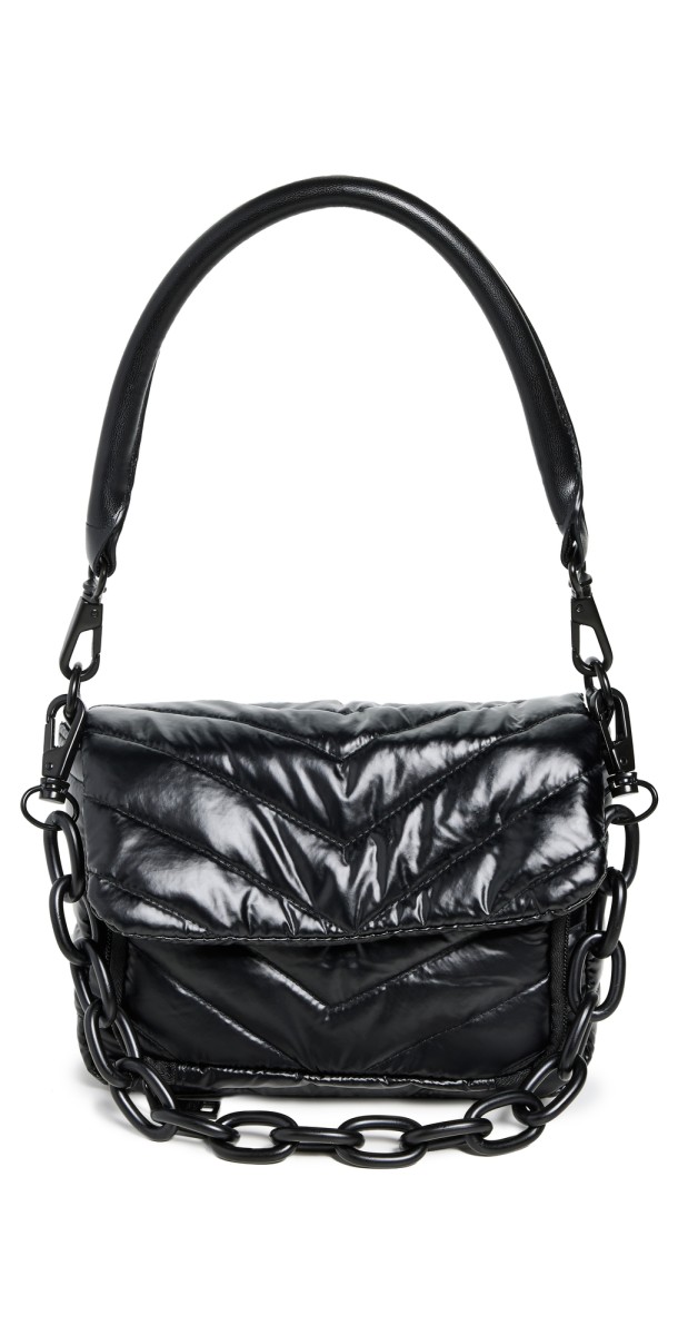 Think Royln Mini Muse Crossbody Pearl Black