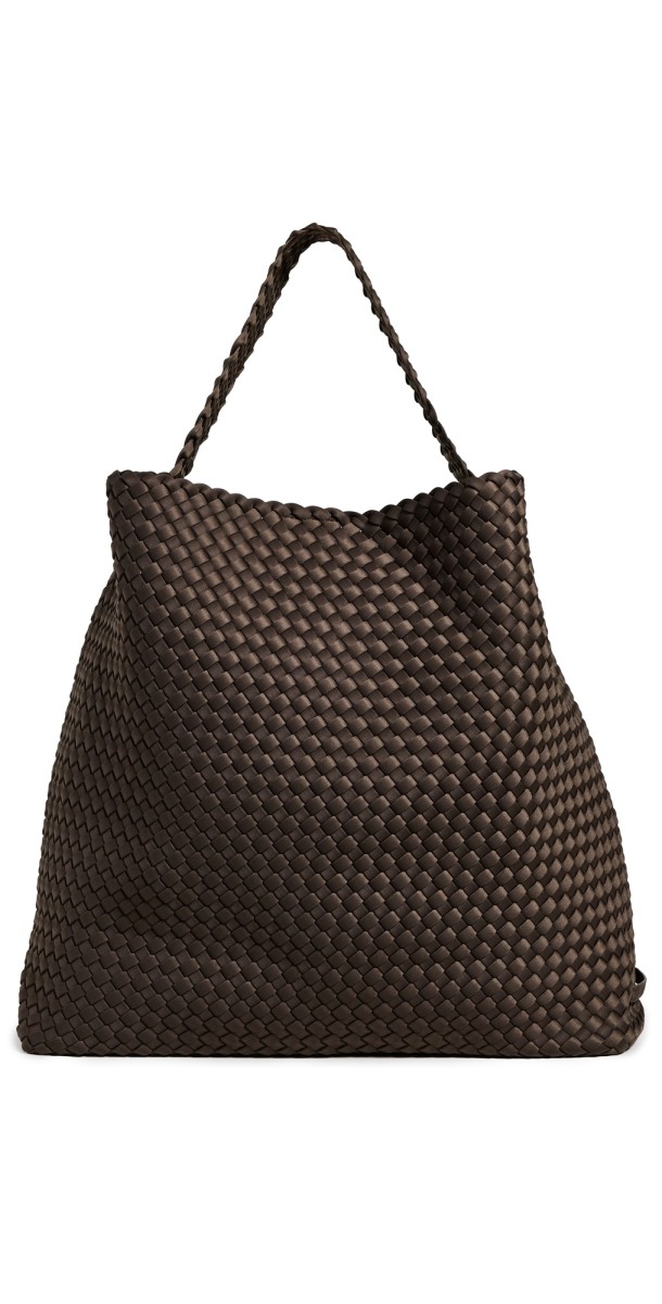 NAGHEDI Nomad Large Hobo Bag Napa