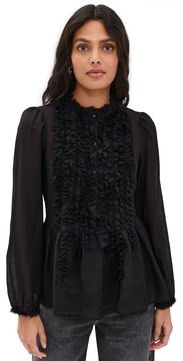 Ulla Johnson Cosima Tunic Noir