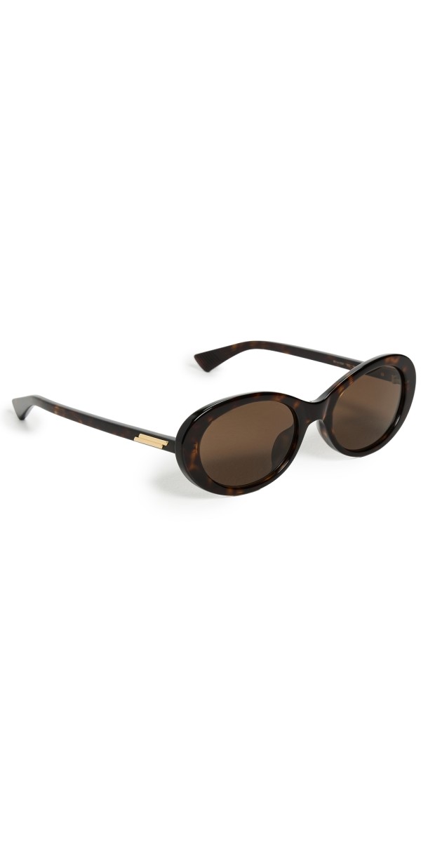 Bottega Veneta BV1415SK Sunglasses Havana-Havana-Brow