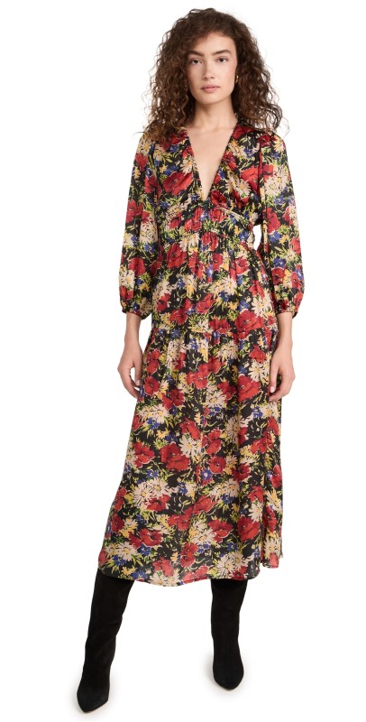 THE GREAT. The Brook Dress Hidden Garden Floral