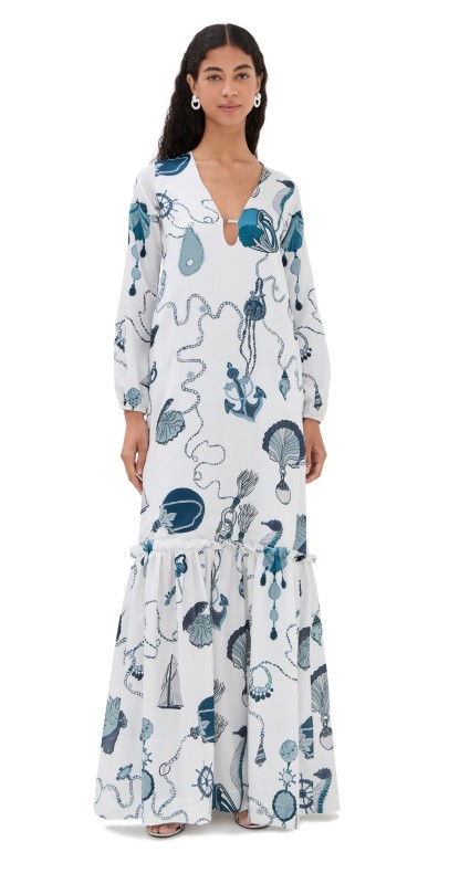 Isla & White Frances Dress Sundeck