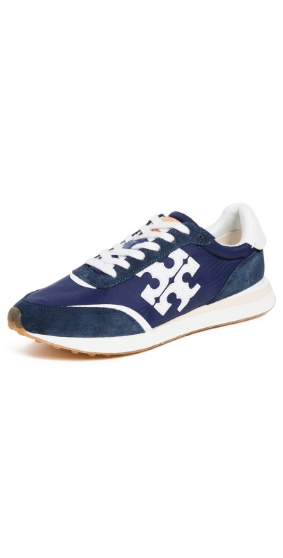 Tory Burch Destiny Trainer Sneakers Retro Navy/Purity