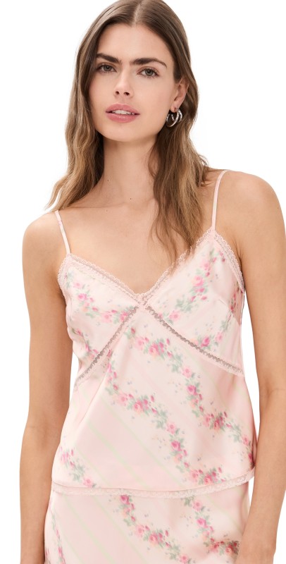 LoveShackFancy Levall Top Apricot Medley