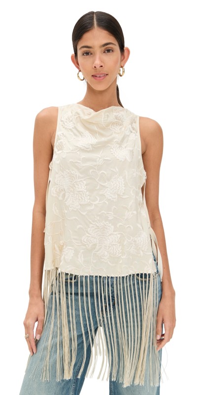 Sea Priscilla Top Cream