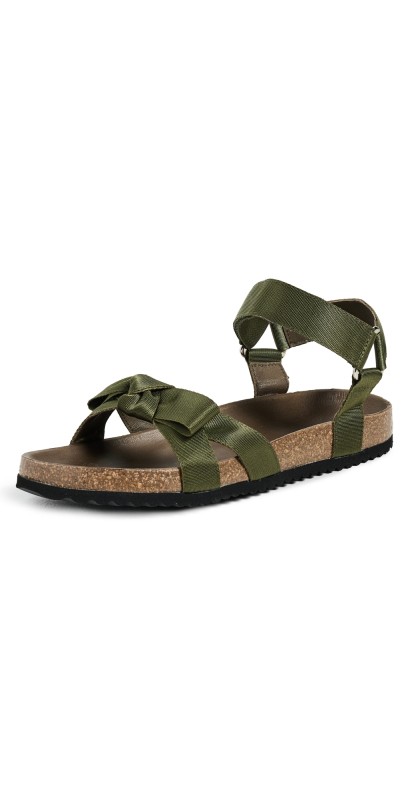 Intentionally Blank Hoops Sandals Sage