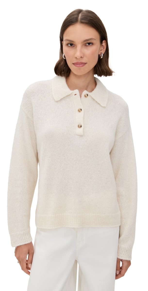 XIRENA Ethan Alpaca Sweater Frost