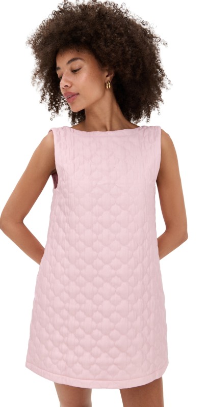 VRG GRL Leo Mini Dress Pink Pink