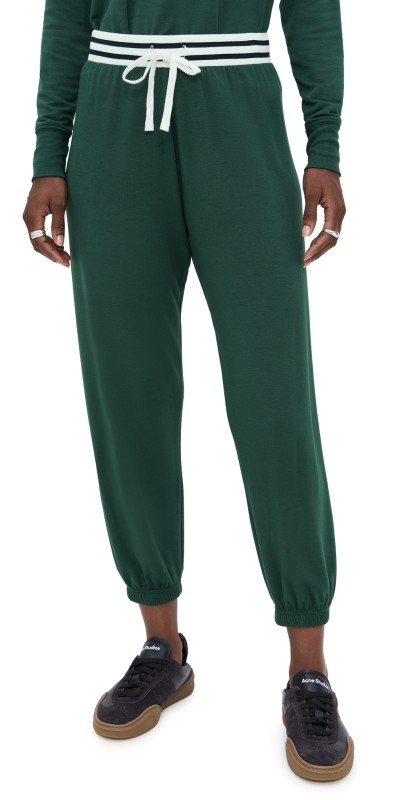 Splits59 Andie Oversized Fleece Sweatpants Military