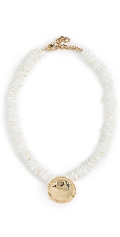 By Alona Nina Necklace Gold/Whit