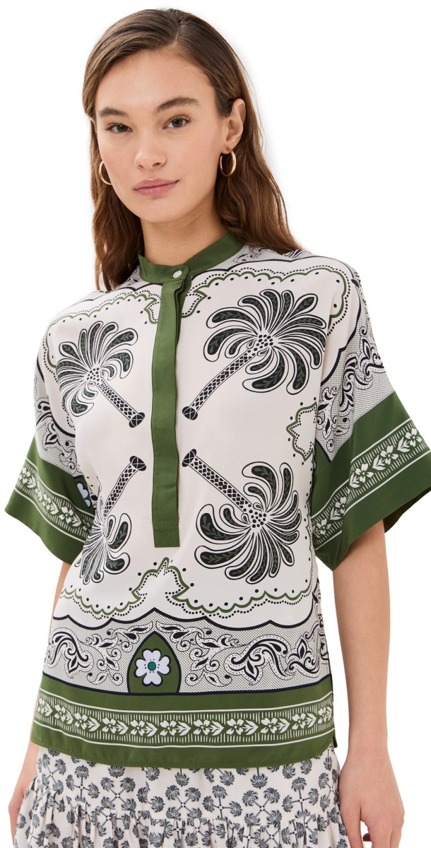 La DoubleJ Estelle Blouse Mirage Placee