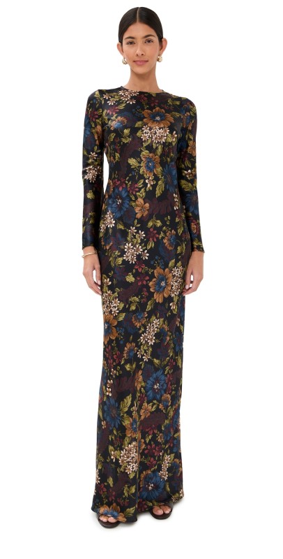 Veronica Beard Gemma Dress Black Multi