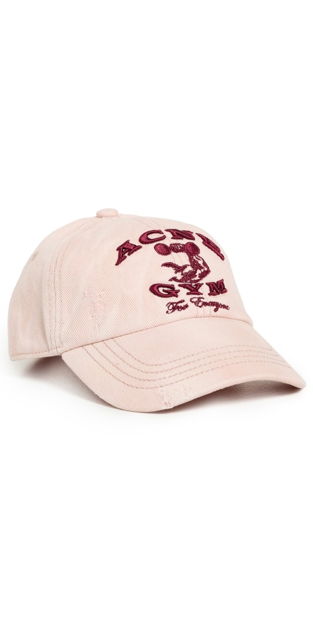 Acne Studios Cuddy Pink Gym Hat Pink