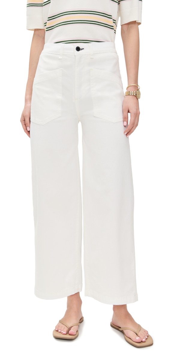 ASKK NY Virginia Twill Pants Ivory