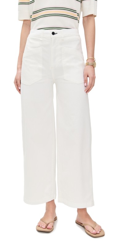 ASKK NY Virginia Twill Pants Ivory