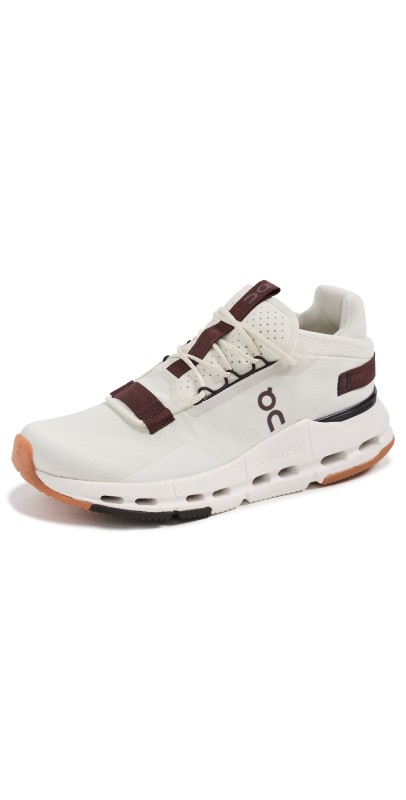 On Cloudnova 2 Sneakers Ice/Mulberry