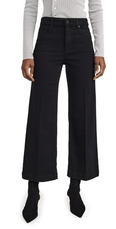PAIGE Anessa Black Shadow Jeans Black Shadow
