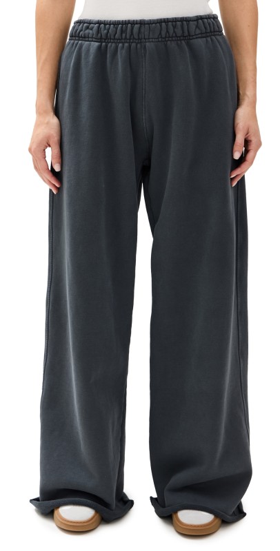 SLVRLAKE Wide Sweatpants Charcoal