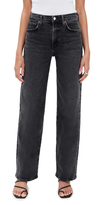AGOLDE Harper Jeans Mid Rise Relaxed Straight Radius