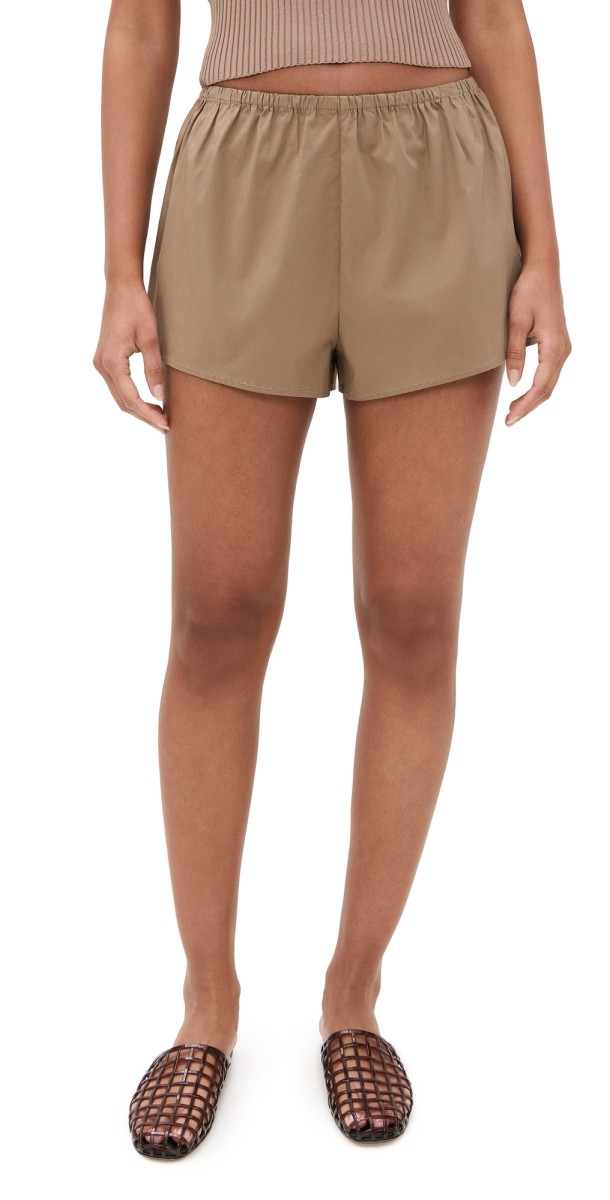 STAUD Paddle Shorts Earth