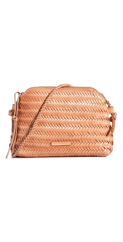 Loeffler Randall Mallory Woven Crossbody Bag Timber