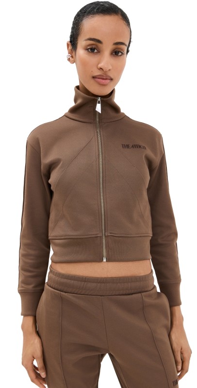 The Attico Sweatshirt Brown