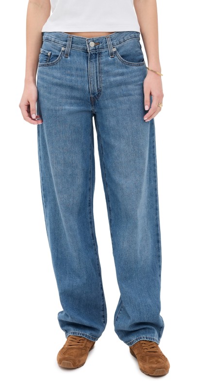 Levi's Baggy Dad Jeans Heavy Check