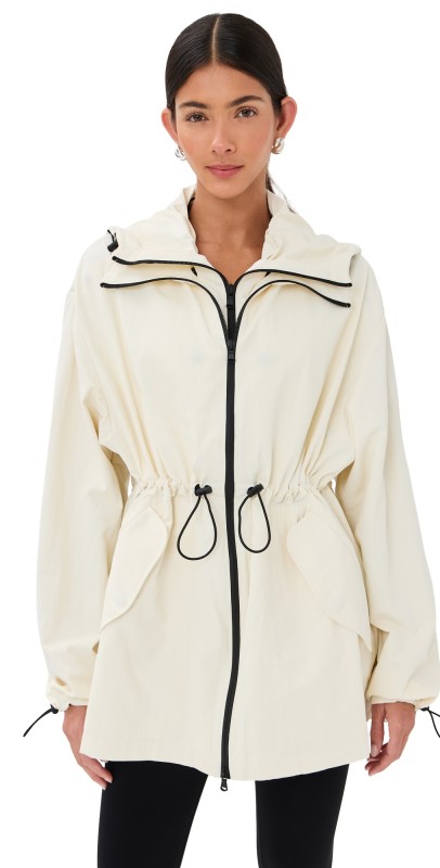 WARDROBE. NYC RHW Crop Anorak Ivory
