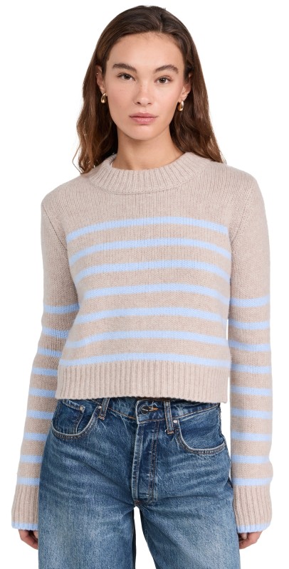 La Ligne Mini Marin Sweater Tan/Light Blue