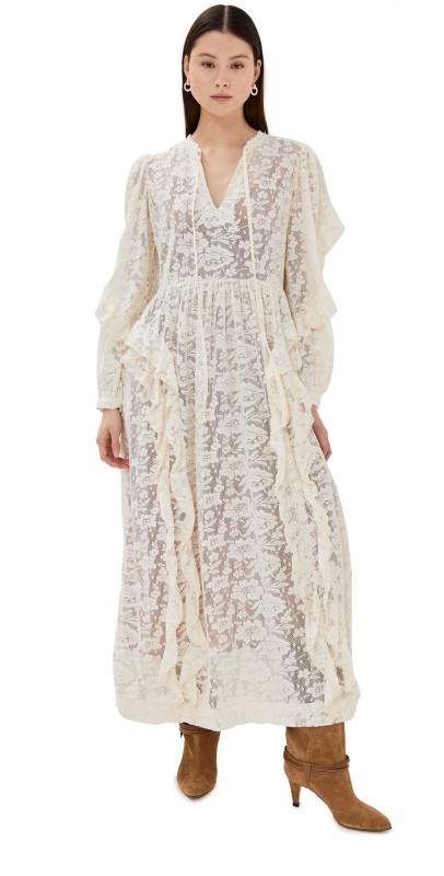 Alix of Bohemia Lina Magnolia Lace Dress Magnolia