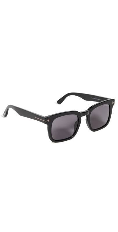 Tom Ford Dax Sunglasses Shiny Black/Smok